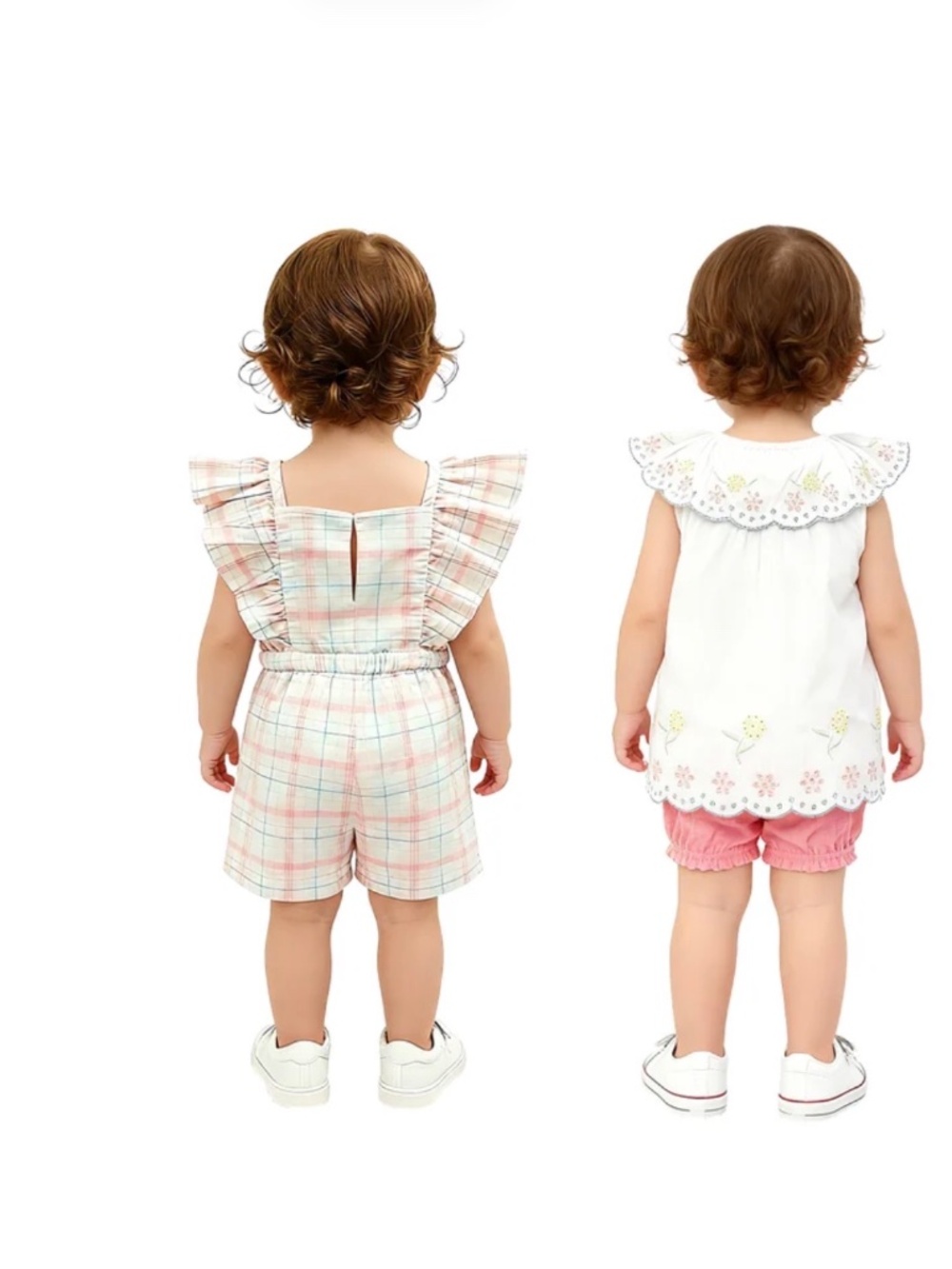 LITTLE ME 3 Pc Dresswear Set Pink - Picture 2 of 4